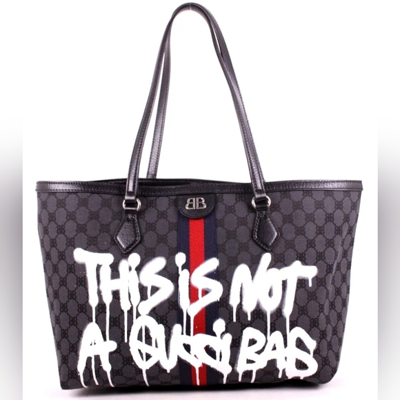 Balenciaga Handbags - Balenciaga x Gucci The Hacker Project Tote Gorgeous Rare